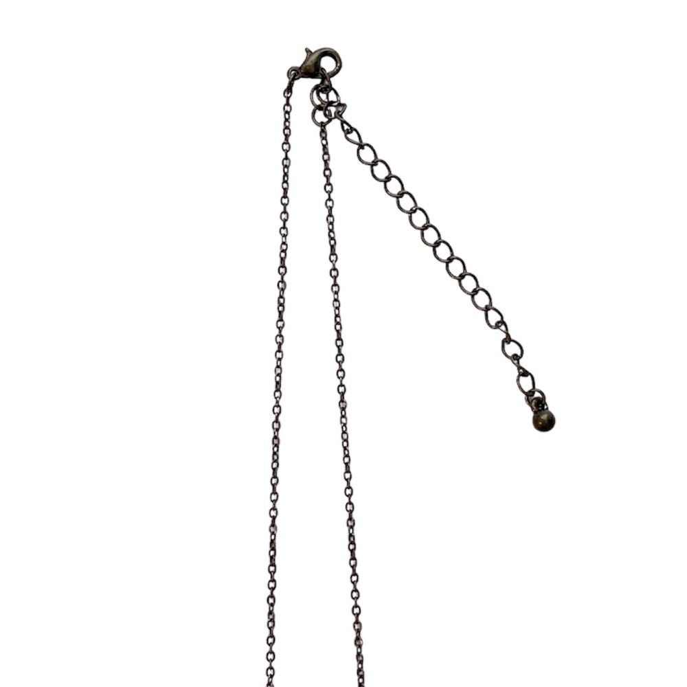 Rustic Gold Snake Necklace - Picture 3 of 3